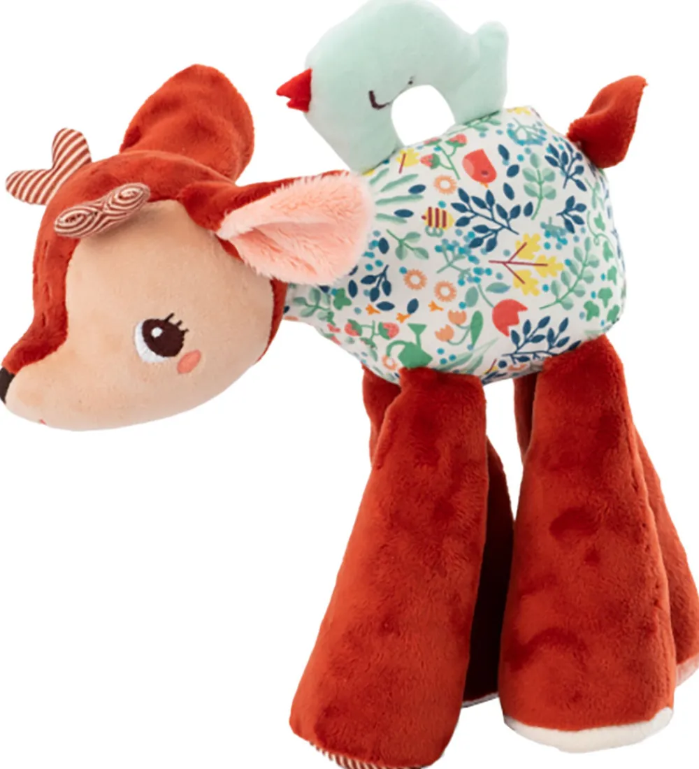 Lilliputiens Aktivitetslegetøj>Aktivitetsbamse - Hjorten Stella