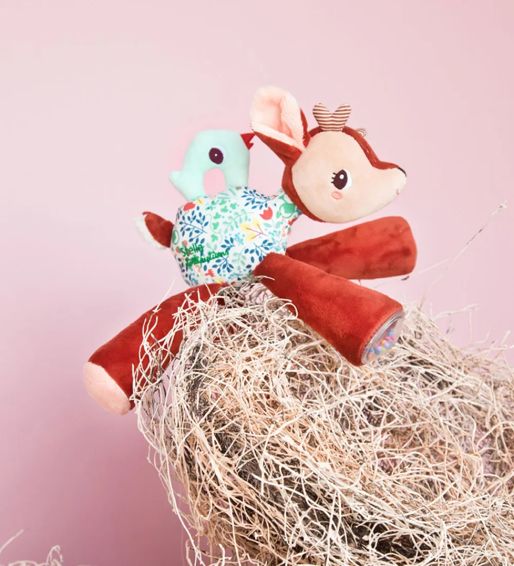 Lilliputiens Aktivitetslegetøj>Aktivitetsbamse - Hjorten Stella