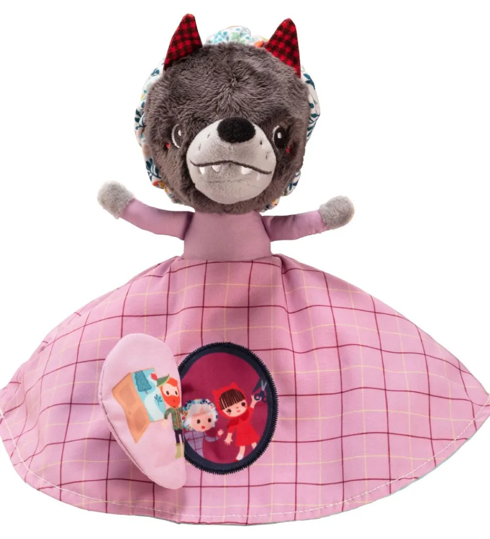 Lilliputiens Aktivitetslegetøj>Aktivitetsbamse - 3 Personer - 21 cm - Den Lille Rø