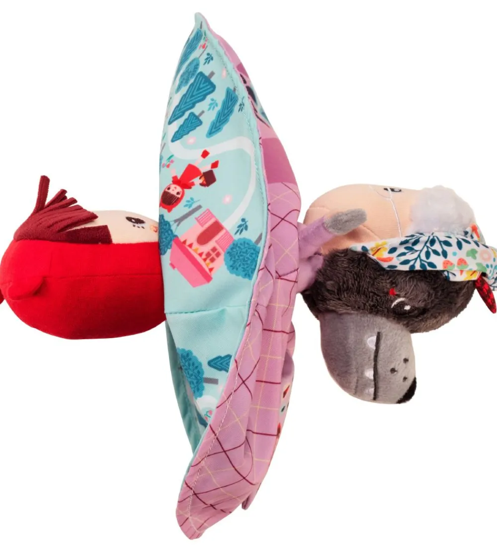 Lilliputiens Aktivitetslegetøj>Aktivitetsbamse - 3 Personer - 21 cm - Den Lille Rø