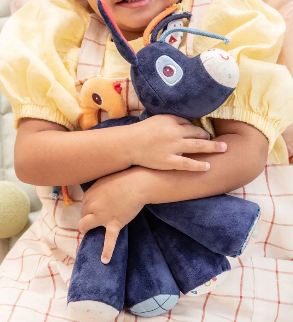 Lilliputiens Aktivitetslegetøj>Aktivitetsbamse - Galopping Ignace - Multi Sound