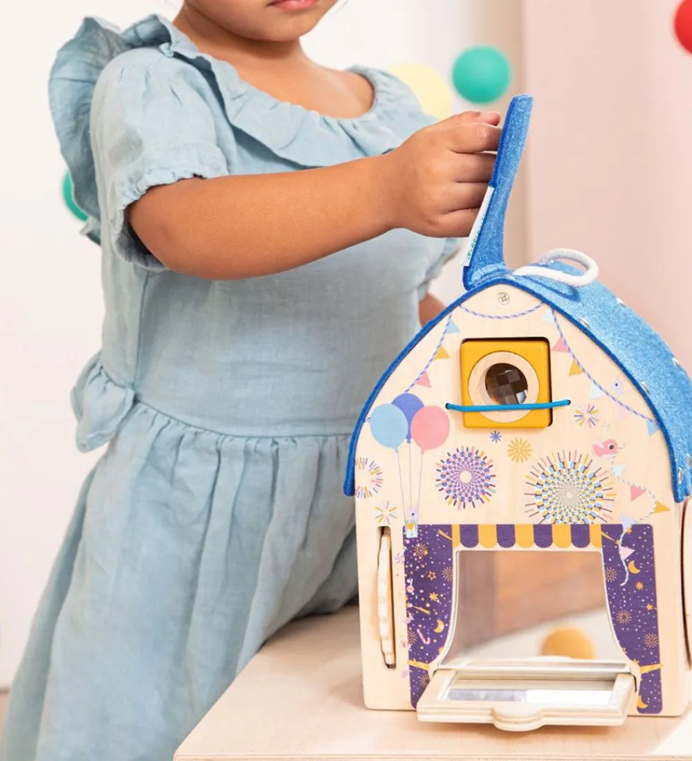 Lilliputiens Aktivitetslegetøj>Aktivitetshus - Illustionist's Discovery House