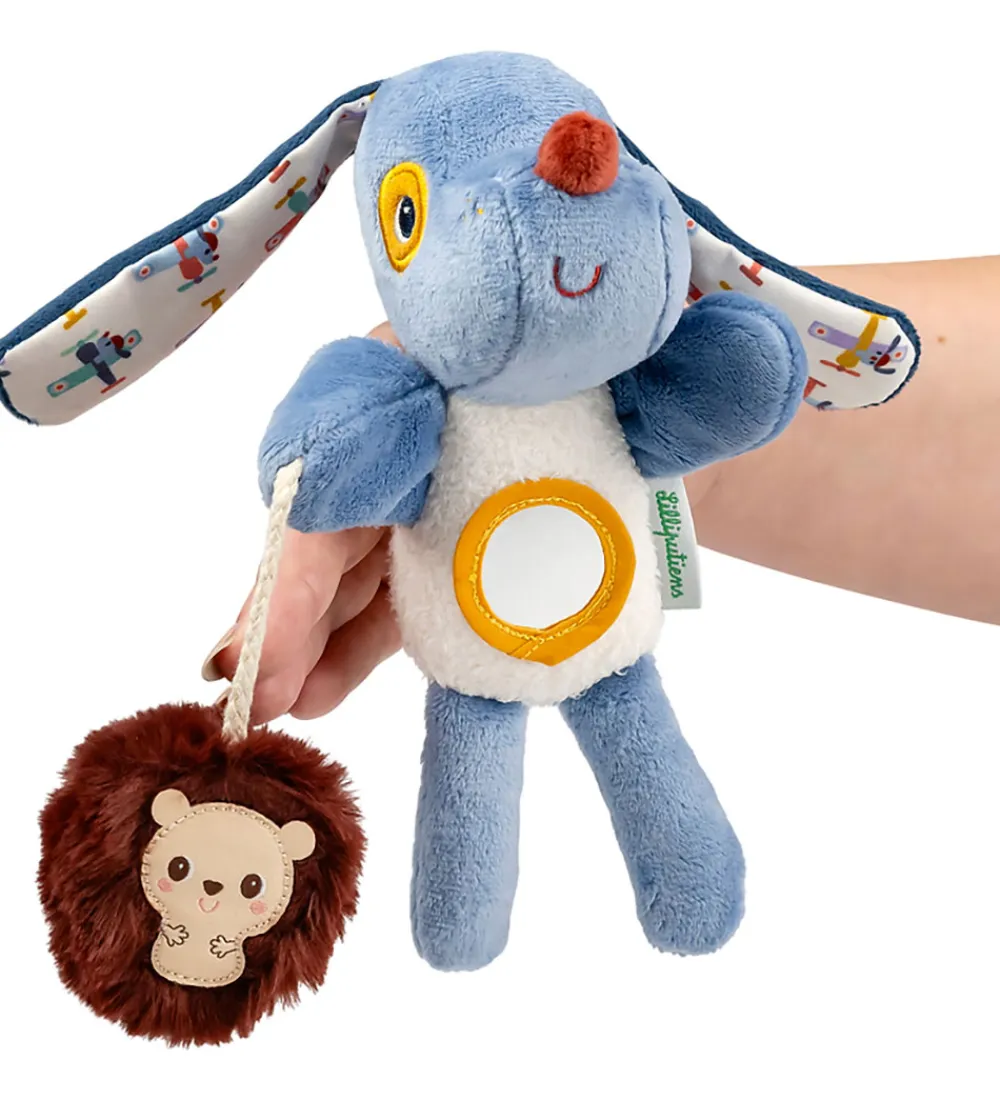 Lilliputiens Babylegetøj|Aktivitetslegetøj>Aktivitetslegetøj - Hånddukke - Hunden Jules