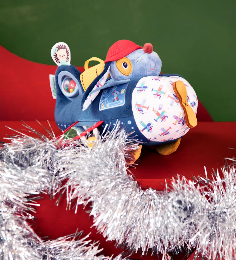 Lilliputiens Babylegetøj|Aktivitetslegetøj>Aktivitetslegetøj - Hunden Jules Flyvemaskine