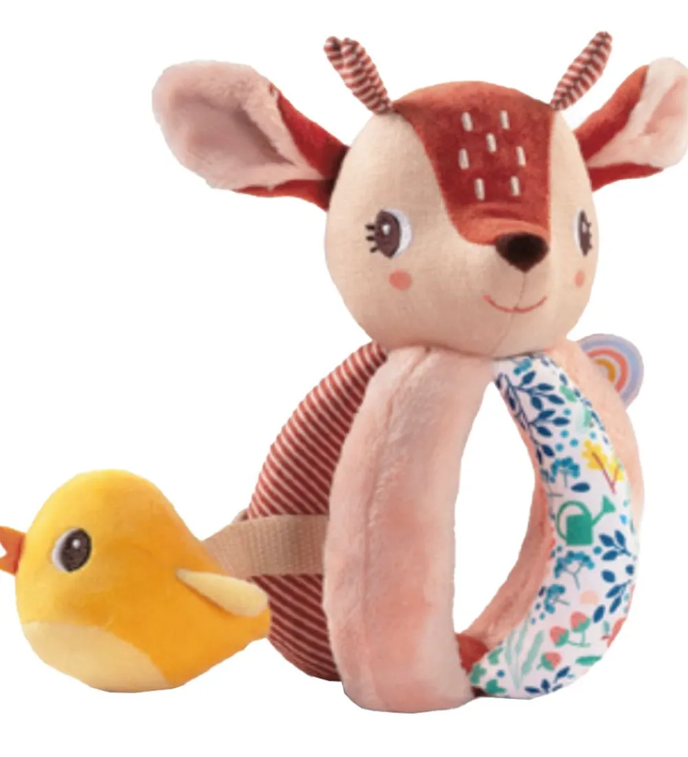 Lilliputiens Gribelegetøj>Aktivitetslegetøj - Stella - Rangle m. Håndtag