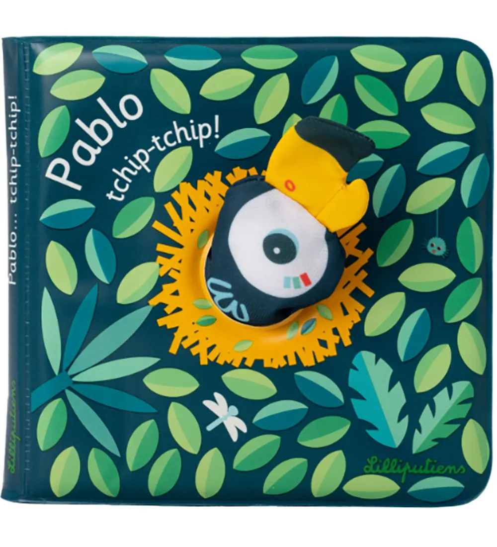 Lilliputiens Badelegetøj>Badebog - Fuglen Pablo