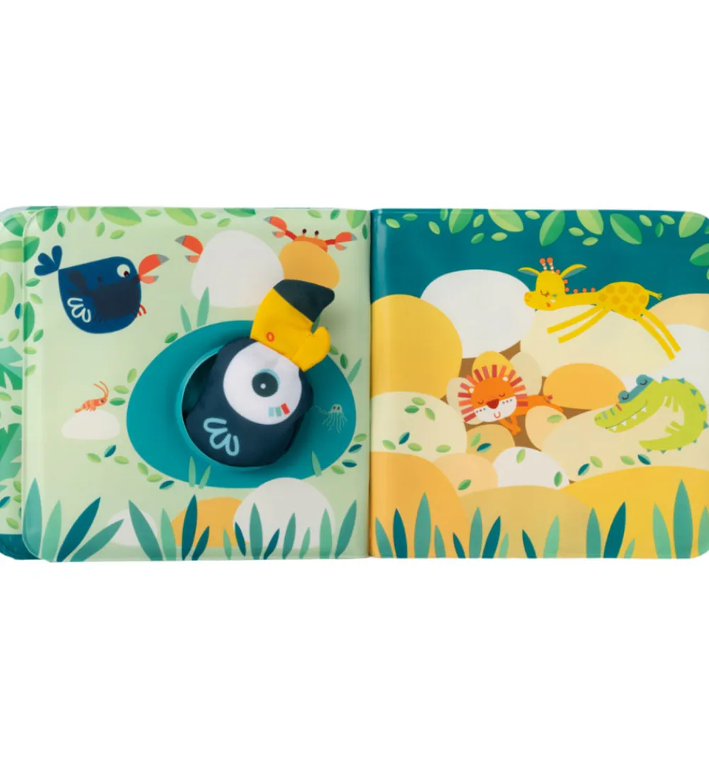 Lilliputiens Badelegetøj>Badebog - Fuglen Pablo