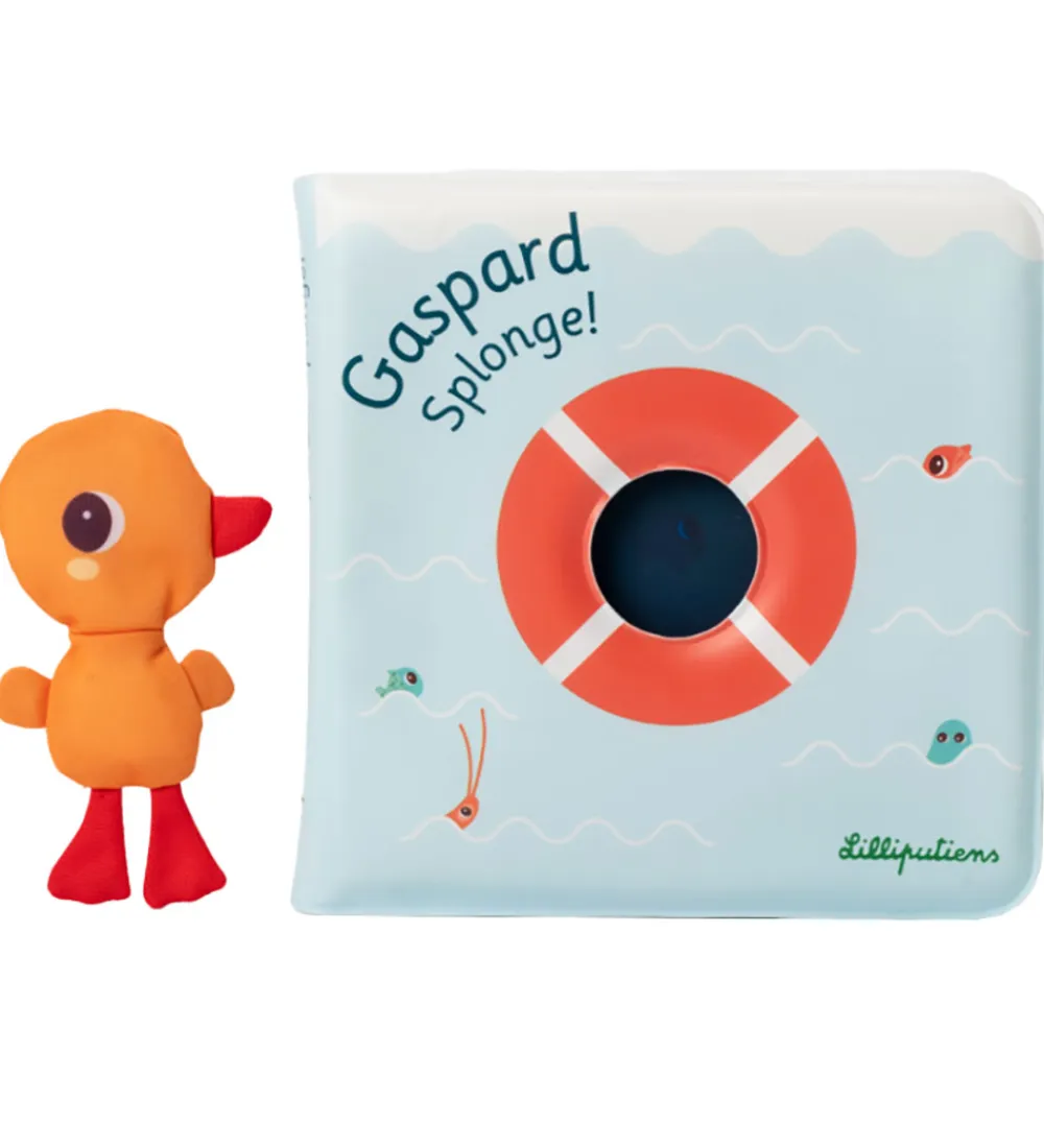 Lilliputiens Badelegetøj>Badebog - Ællingen Gaspard
