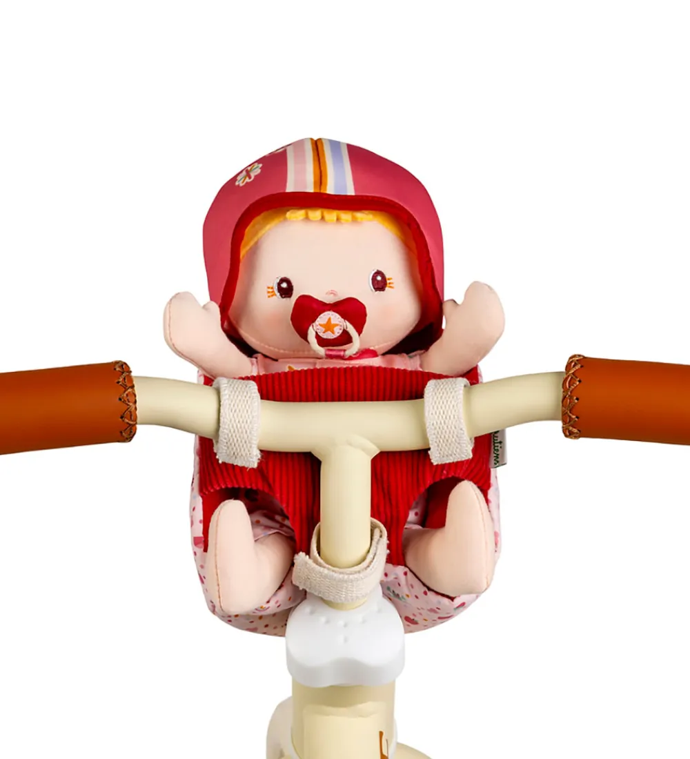 Lilliputiens Dukker Og Tilbehør>Dukke m. Cykelstol - Baby Lena