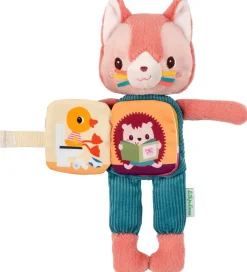 Lilliputiens Babylegetøj|Aktivitetslegetøj>Krammebog - Selvlysende - Katten Jeanne