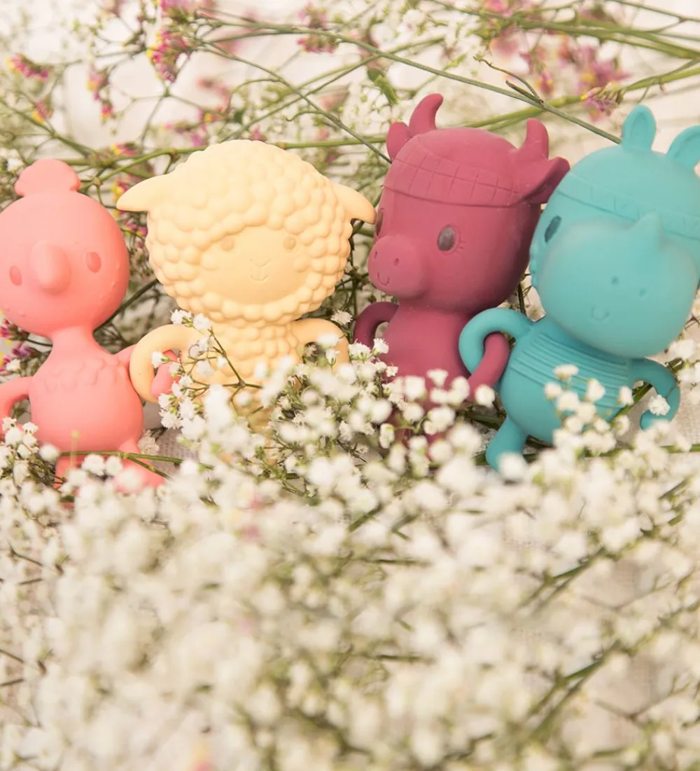 Lilliputiens Gribelegetøj>Rangle - Marius - Multisensorisk - Blå