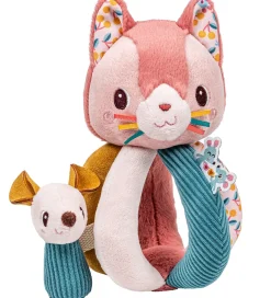 Lilliputiens Gribelegetøj|Babylegetøj>Rangle med Håndtag - Katten Jeanne