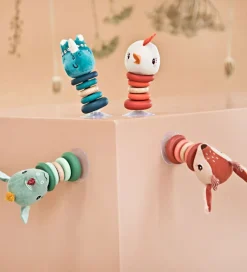 Lilliputiens Gribelegetøj>Rangle Med Sving - Marius - Blå