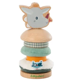 Lilliputiens Stablelegetøj>Stabletårn - 7 Dele - Dragen Joe