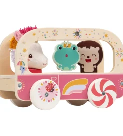 Lilliputiens Babylegetøj>Træklegetøj - Lena Magic Twist Bus