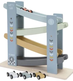 Little Dutch Biler, Tog Og Køretøjer>Bilbane - Blå