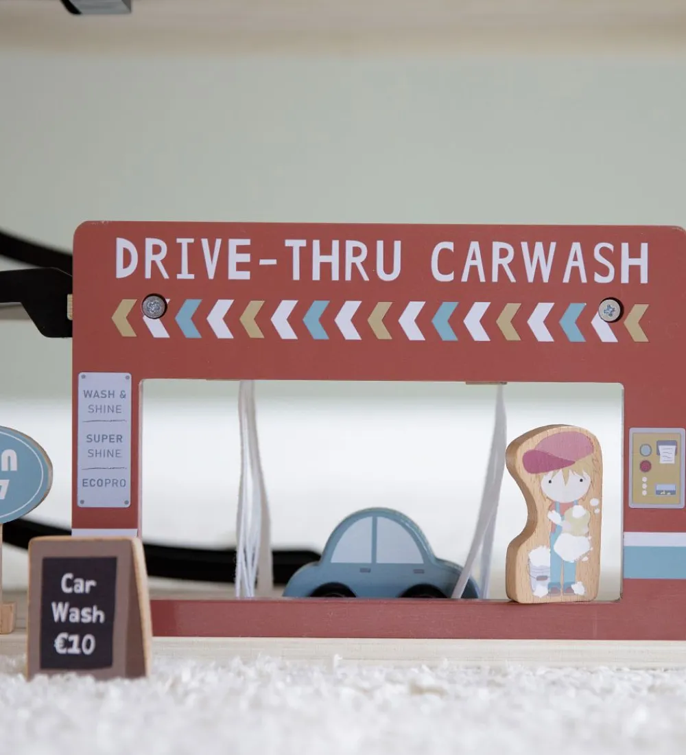 Little Dutch Trælegetøj>Garage - Træ