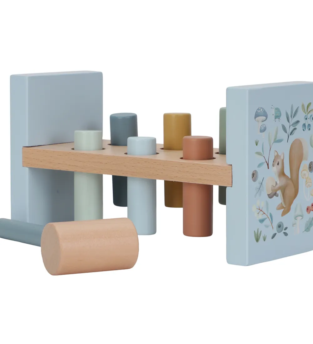 Little Dutch Aktivitetslegetøj>Hammerbræt - Træ - Forest Friends