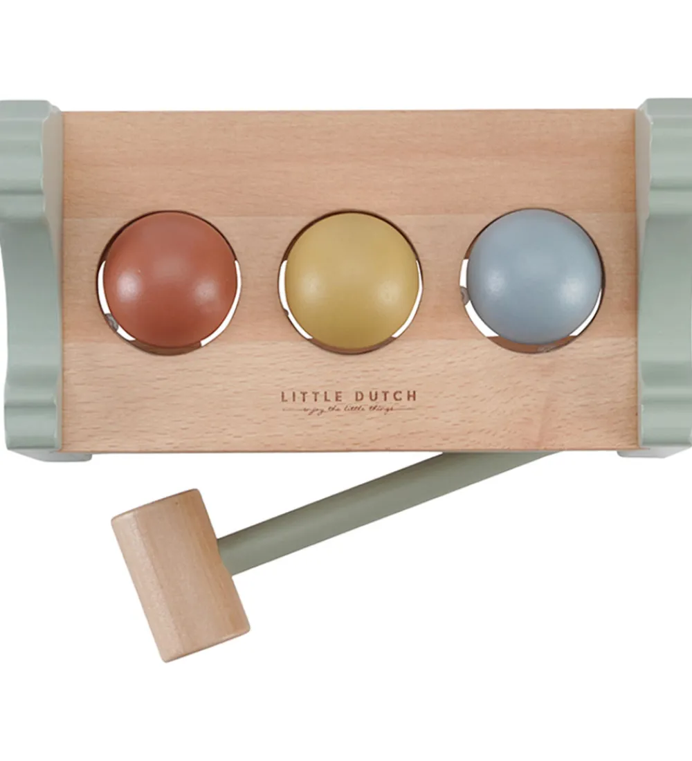 Little Dutch Aktivitetslegetøj|Trælegetøj>Hammerbræt m. Kugler - Træ - Little Farm