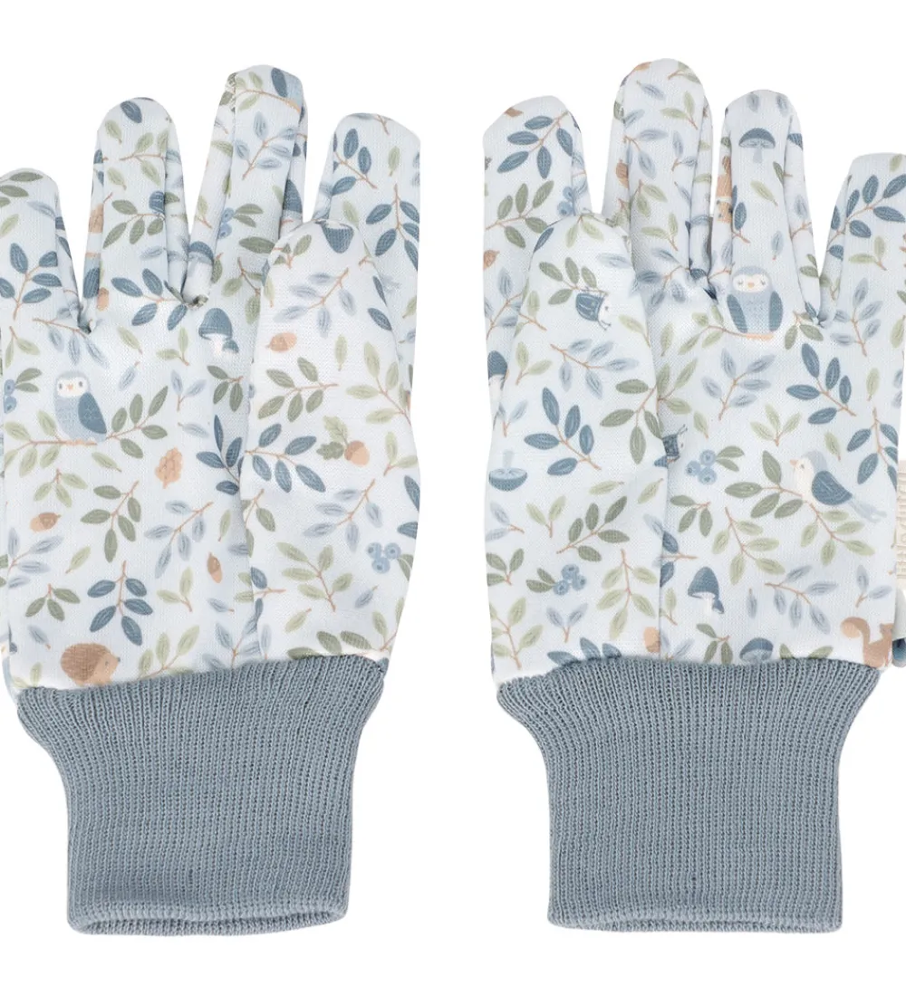 Little Dutch Udeleg Og Udendørs Legetøj>Havehandsker - Forest Friends - Blå