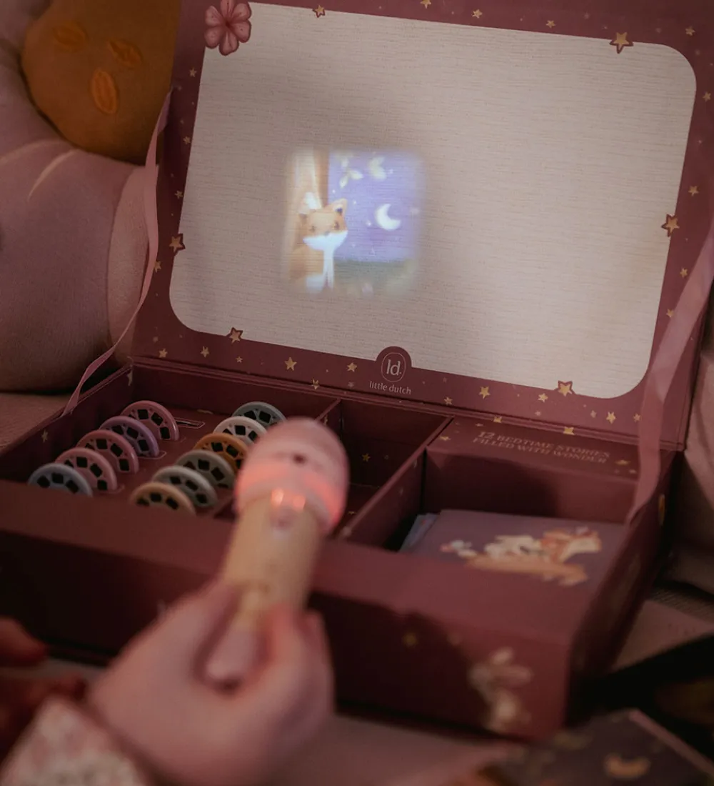 Little Dutch Lommelygter>Historie Projektorlommelygte - Pink