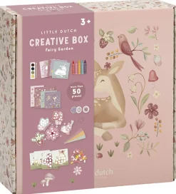 Little Dutch Kreasæt>Kreativitetsæske - 50+ Dele - Fairy Garden