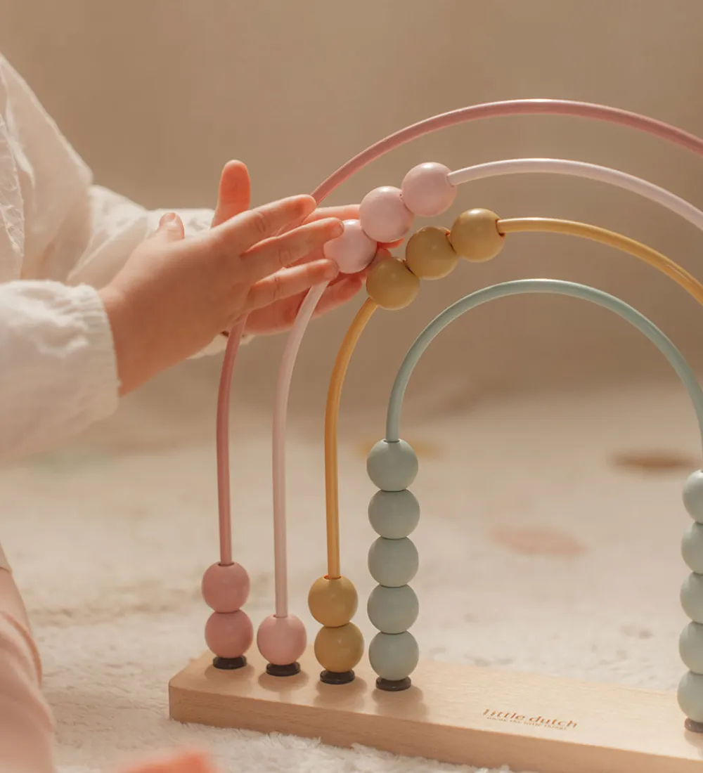 Little Dutch Trælegetøj>Kugleramme - Regnbue - Fairy Garden