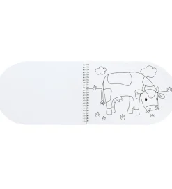 Little Dutch Malebog>Malebog m. Vandfarver/Pensel - Little Farm