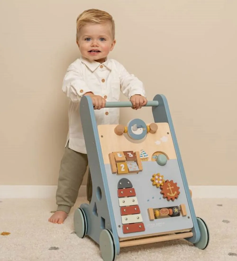 Little Dutch Aktivitetslegetøj|Gåvogne>Multiaktivitets Gåvogn - Sailors Bay