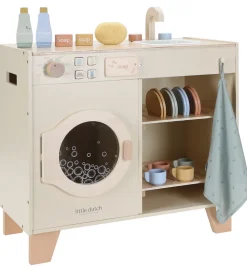 Little Dutch Trælegetøj>Opvaskemaskine - Træ - Hvid