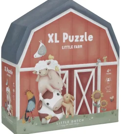 Little Dutch Puslespil>Puslespil - XL - 42 Brikker - Little Farm