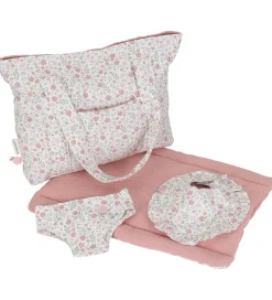 Little Dutch Dukker Og Tilbehør>Pusletaske - 4 Dele - Pink