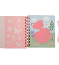 Little Dutch Malebog>Skrabebog - Rosa & Friends