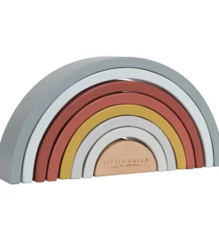 Little Dutch Stablelegetøj>Stablelegetøj - Regnbue - Multifarvet