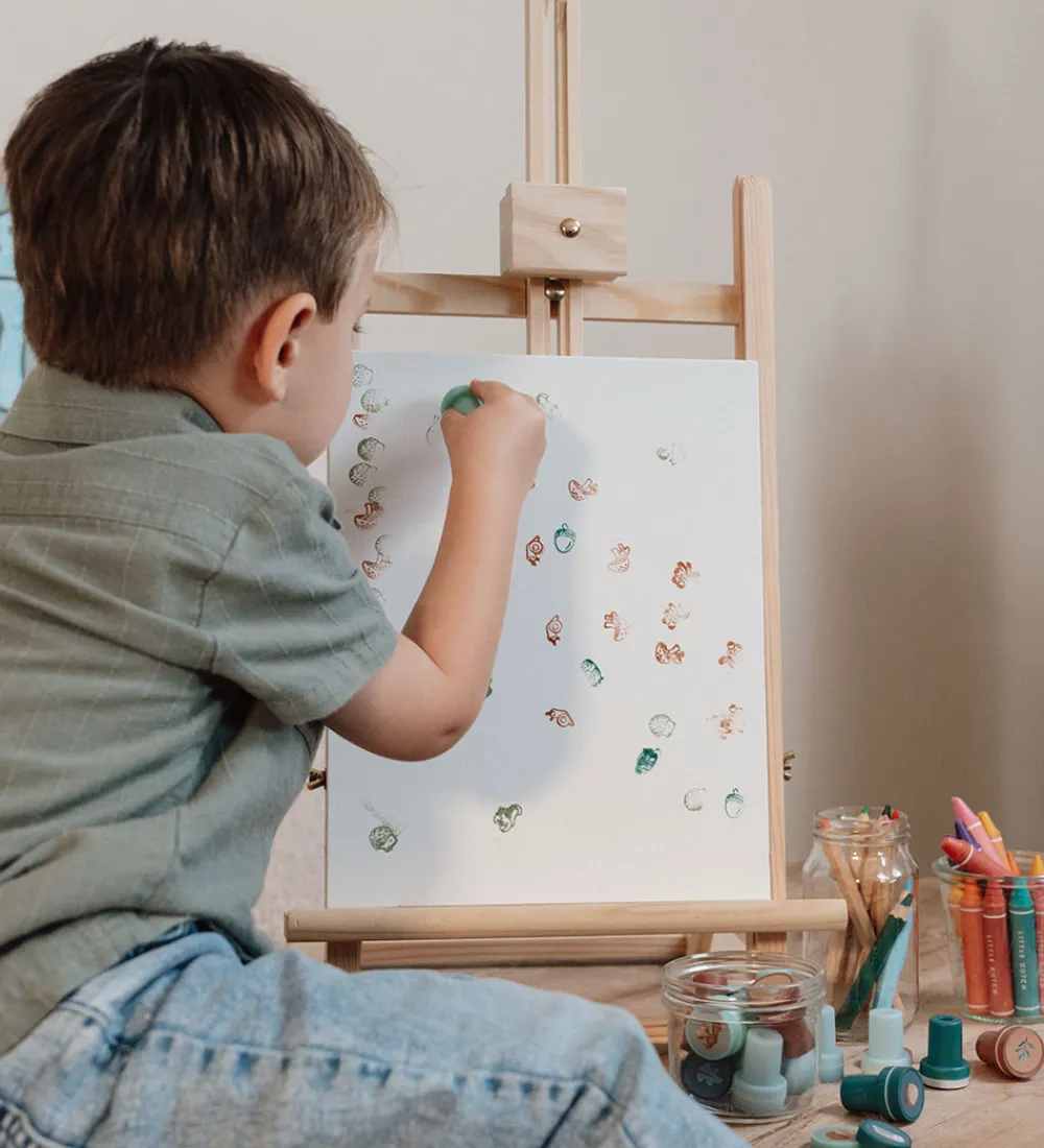 Little Dutch Kreasæt>Stempler - Selvfarvende - 16 Stk. - Forest Friends