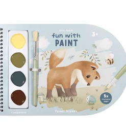 Little Dutch Kreativ Leg|Malebog>Vandfarve Malebog - Forest Friends