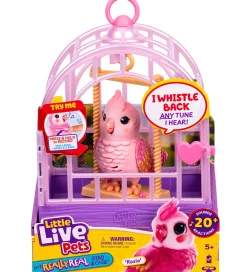 Little Live Pets Figurer>- My Really Real Bird & Cage - Rosie