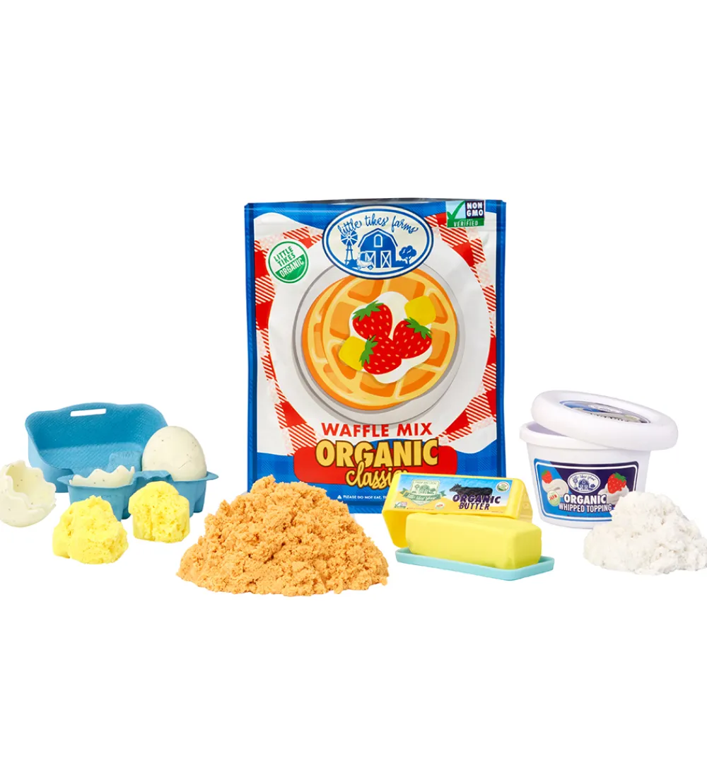 Little Tikes Rolleleg|Legemad>Legemad - Creative Chefs - 18 Dele - Vaffelsæt