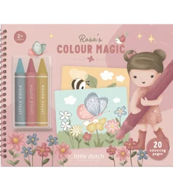 Little Dutch Malebog|Kreativ Leg>Litttle Dutch Malebog - Rosa
