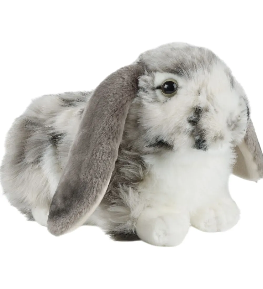 Living Nature Bamser>Bamse - 26x14 cm - Kanin - Grå