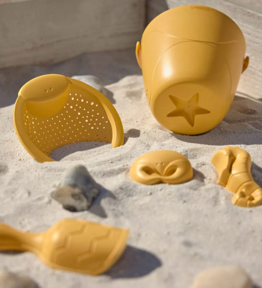 Lässig Strandlegetøj>Strandsæt - 5 Dele - Water Friends - Gul