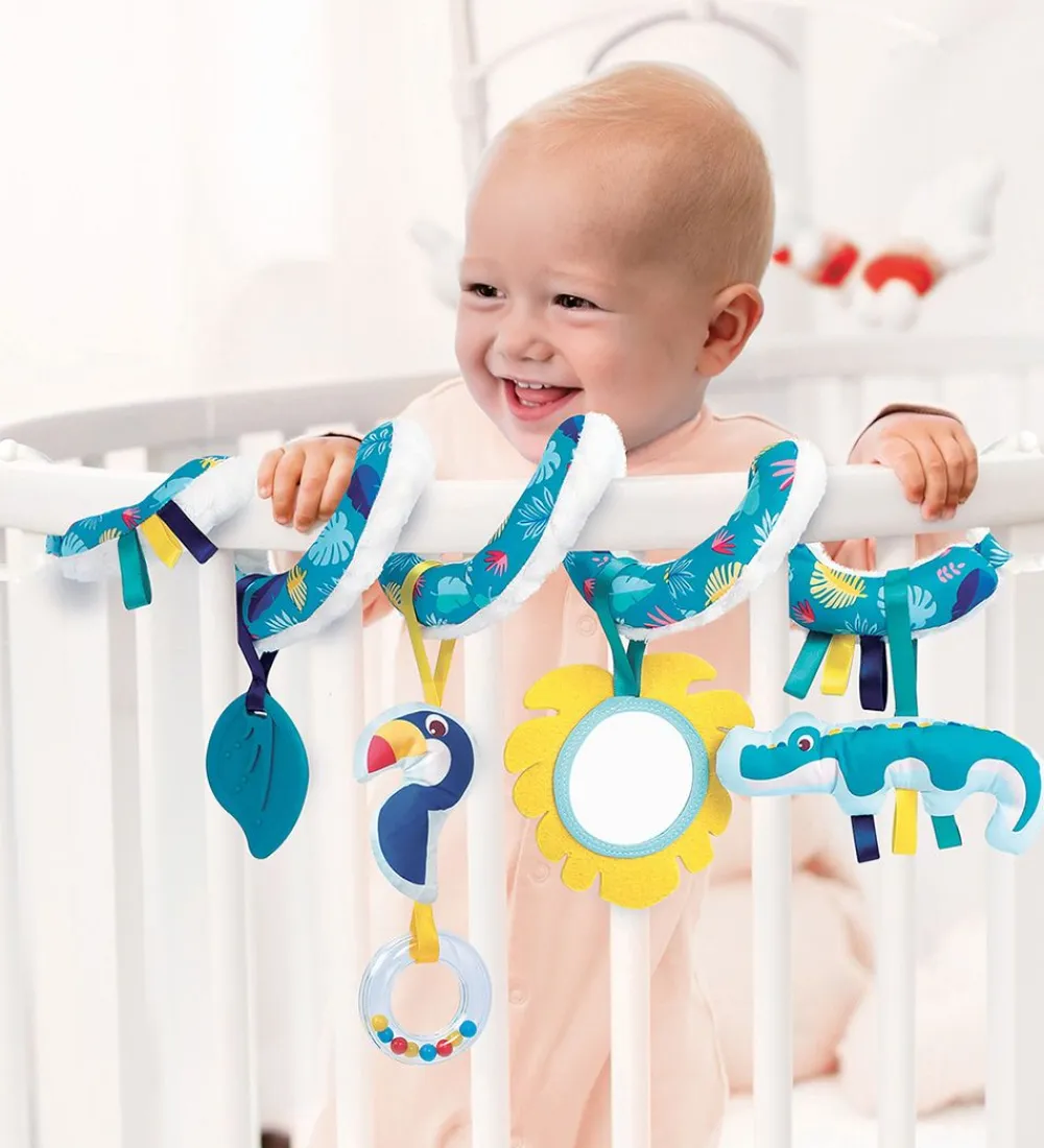 Ludi Aktivitetslegetøj>Aktivitetsspiral - Jungle - Multi