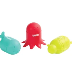 Ludi Badelegetøj>Badelegetøj - 3 stk. - Byg Selv Badedyr