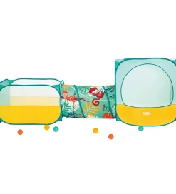 Ludi Legetelte>Pop-Up Legetelt m. Tunnel Og Bolde - Multi