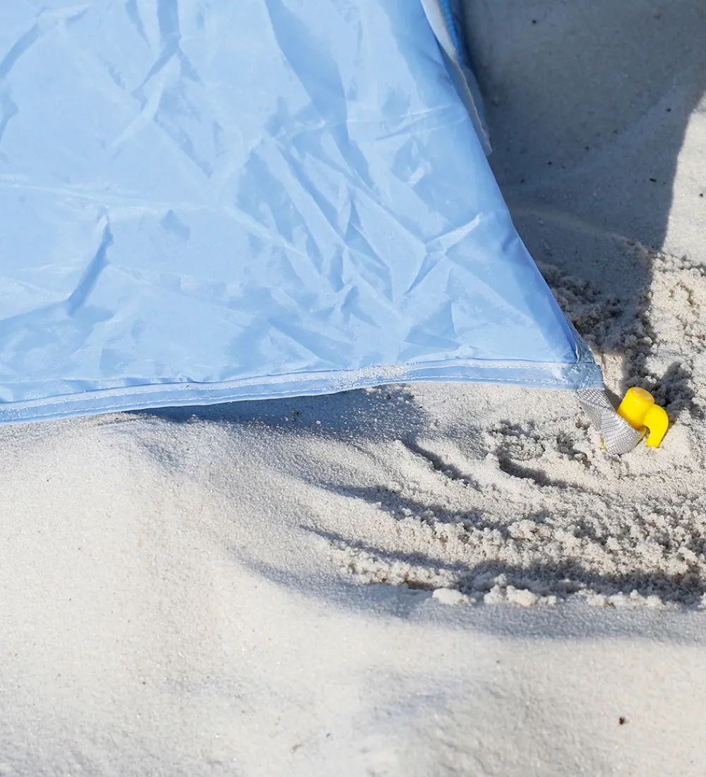 Ludi Legetelte>Skyggetelt - UV50 - 115x80 cm - Blå/Mint