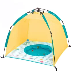 Ludi Legetelte|Badebassin>Skyggetelt m. Bassin - UV 50+ - Gul
