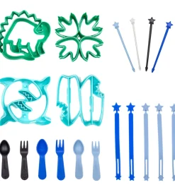 Lunch Punch Halloween>Madpakketilbehør - Cutter & Bento Fun - 19 Dele - Wi