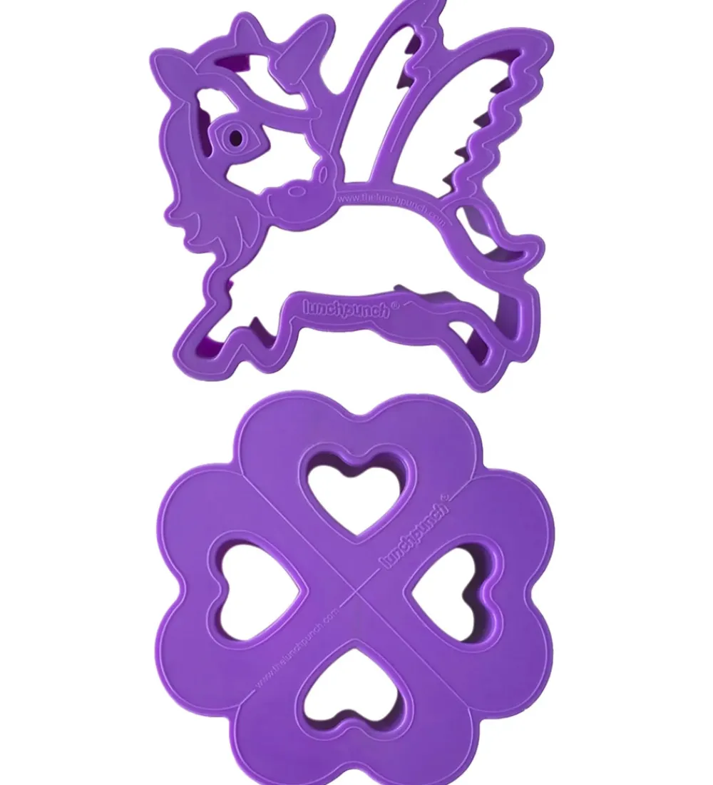 Lunch Punch Halloween>Udstikkere - 2 stk. - Unicorn