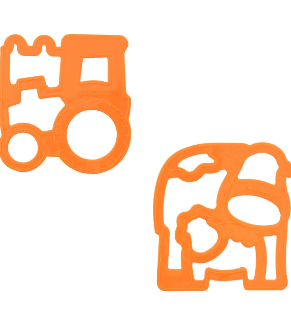 Lunch Punch Halloween>Udstikkere - 2 stk. - Farm