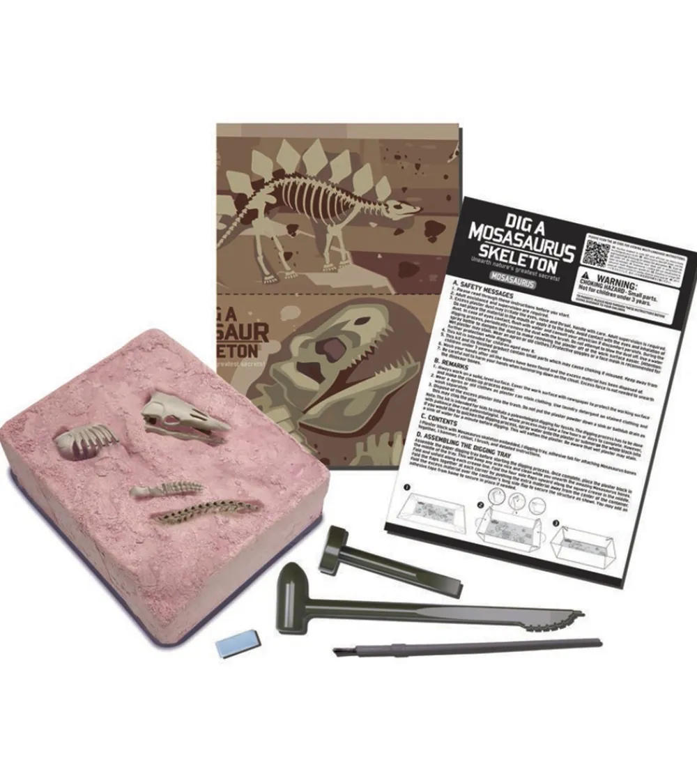 4M Kreasæt>- KidzLabs - Udgravning Mosasaurus